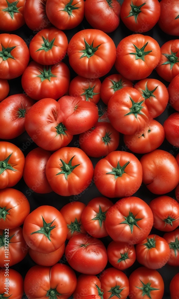 Fresh Datterino tomatoes arranged in a pattern, arrangement, food styling Fresh Datterino tomatoes arranged in a pattern, arrangement, food styling
