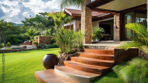 Luxury Villa with Beautiful Gardens in Costa Rica