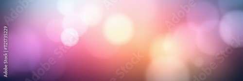 Vibrant bokeh lights creating an abstract background in soft colors at an evening gathering photo