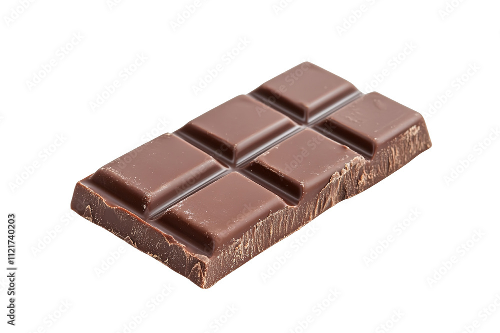 A chocolate bar. on transparent background. A chocolate bar. on transparent background.