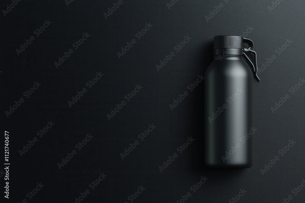 Unique ergonomic water bottle design for athletes modern sports gear minimalist environment close-up view functionality and style combined Unique ergonomic water bottle design for athletes modern sports gear minimalist environment close-up view functionality and style combined