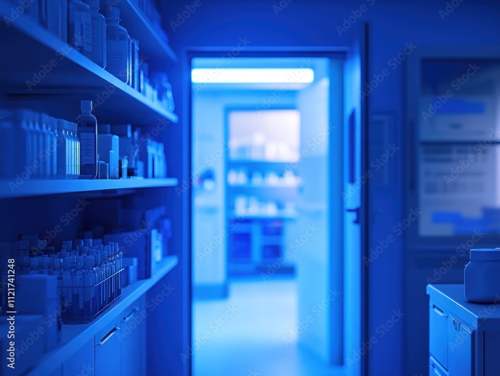 Blue Lab Interior Blue Lab Interior