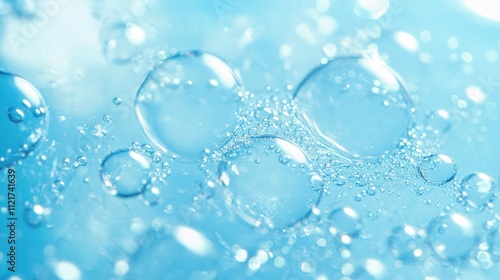 Wallpaper Mural Abstract Macro Shot of Water Bubbles Torontodigital.ca