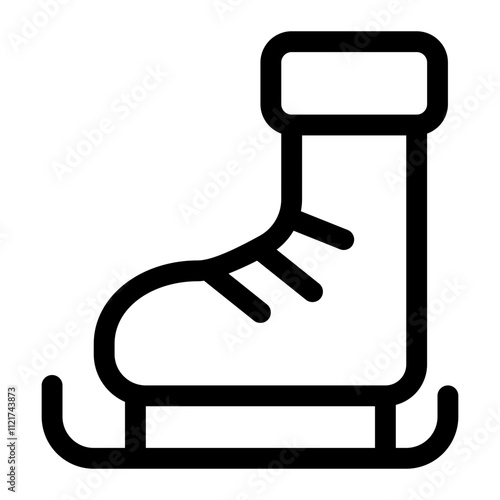 Ski boots icon