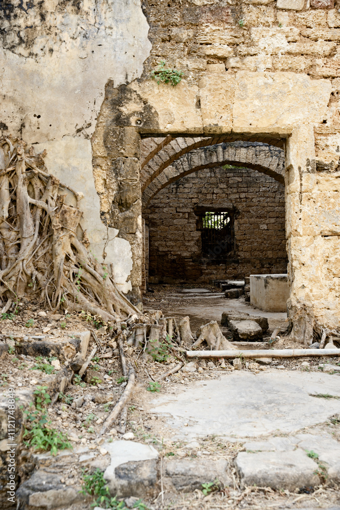 Architecture and History at Diu Fort, Gujarat