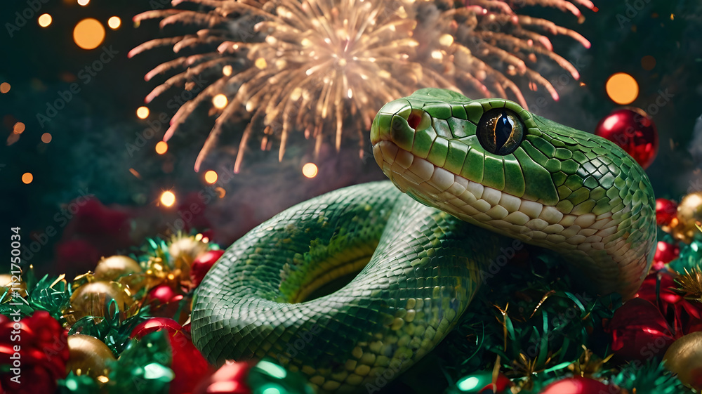 Fototapeta premium Snake year