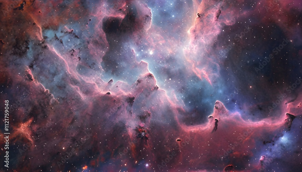 Obraz premium Luminous Nebula