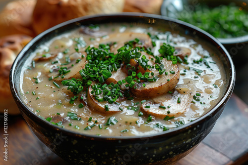 mushroom soup ,. 