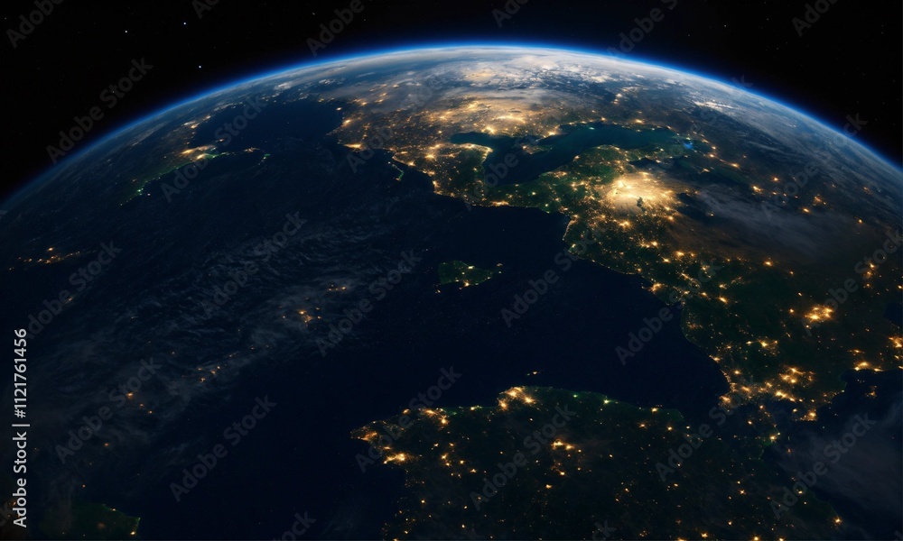 Obraz premium planet earth in space