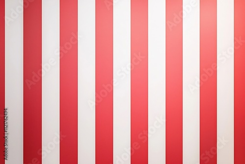 Vibrant Red and White Striped Background for Festive Occasions