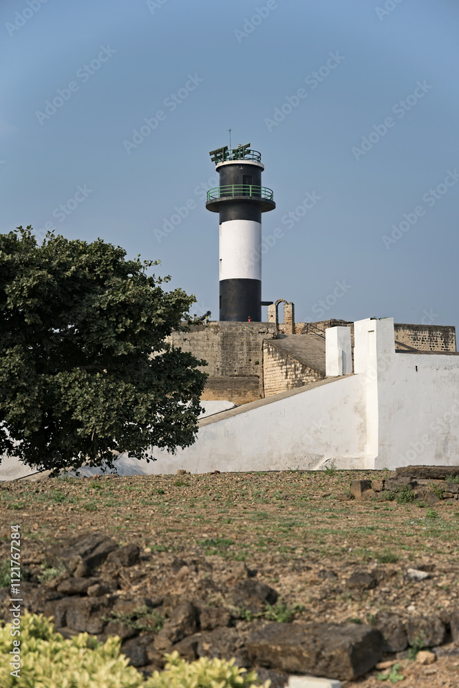 Architecture and History at Diu Fort, Gujarat
