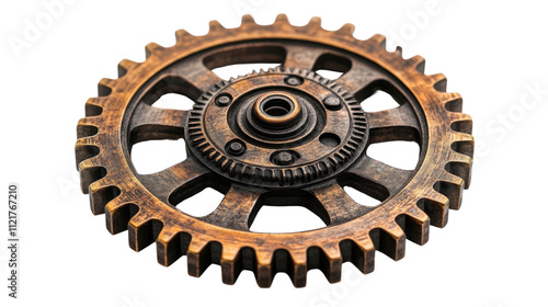 gears isolated on white background