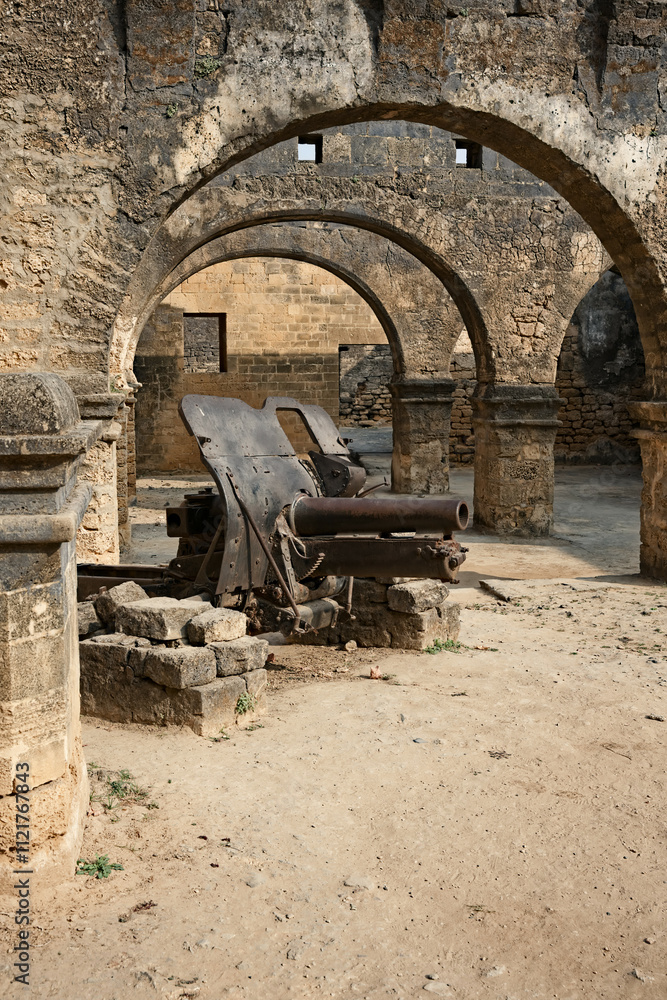Architecture and History at Diu Fort, Gujarat