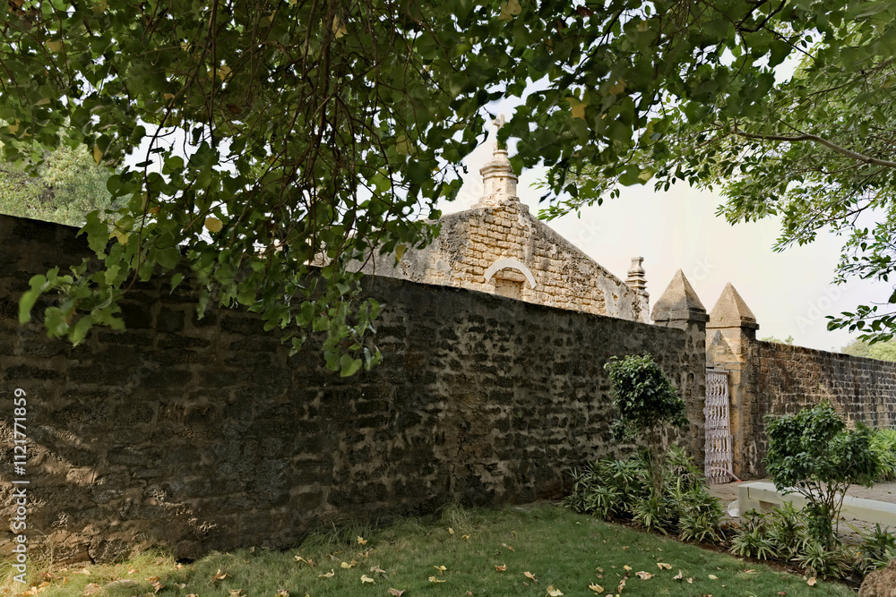 Architecture and History at Diu Fort, Gujarat
