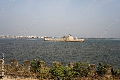 Obraz na płótnie Architecture and History at Diu Fort, Gujarat w salonie