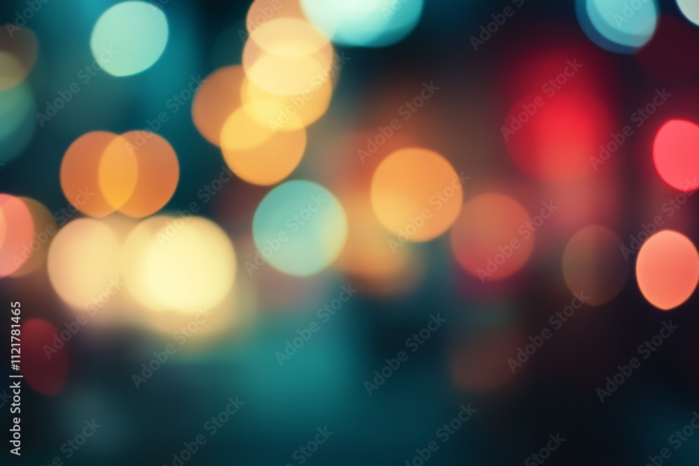 An abstract arrangement of colorful bokeh lights in various hues creates a dreamy atmosphere. An abstract arrangement of colorful bokeh lights in various hues creates a dreamy atmosphere.