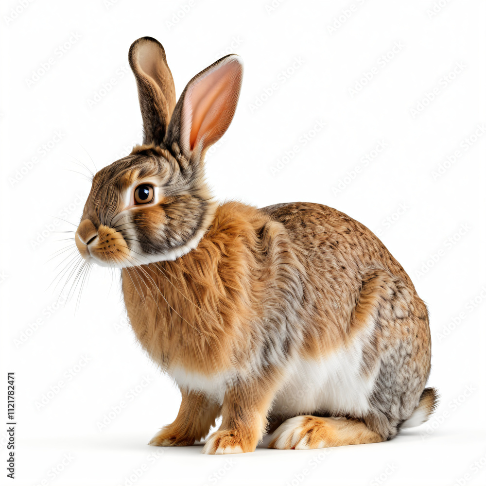 Rabbit Isolated on Transparent Background Rabbit Isolated on Transparent Background