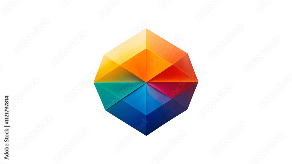 abstract colorful shapes