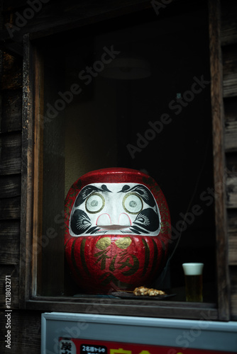 Japan lantern in the temple