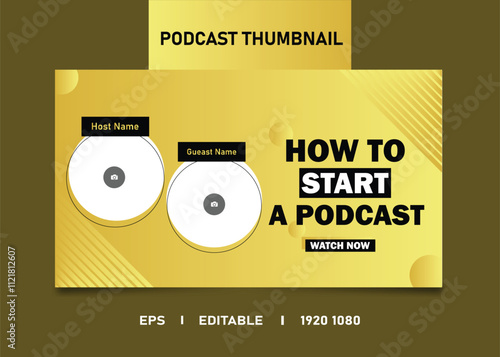Podcast Thumbnail design for podcasters