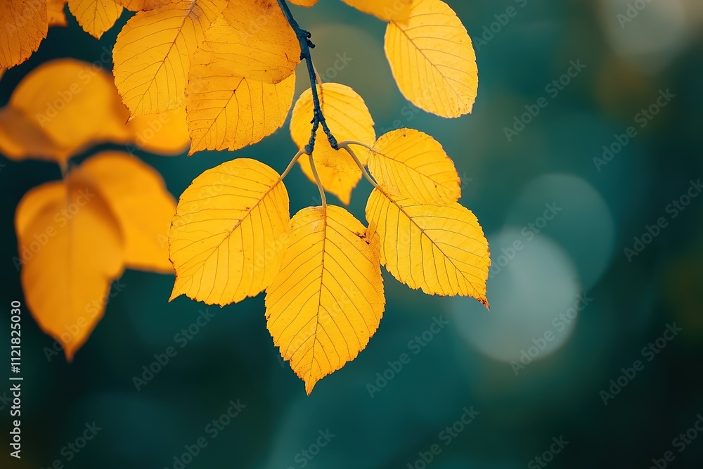 Capture the beauty of autumn with vibrant golden leaves Capture the beauty of autumn with vibrant golden leaves