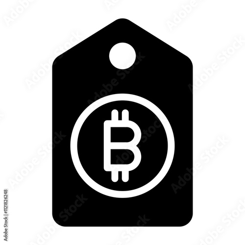 Tag Vector Line Icon Design