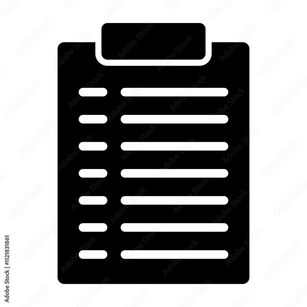 Briefing Vector Line Icon Design Briefing Vector Line Icon Design
