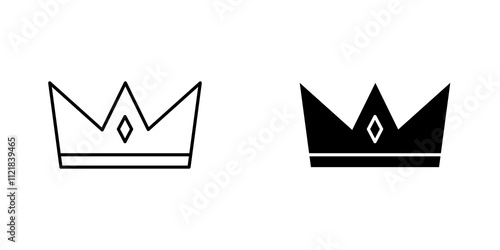 Crown icons for app and websites.