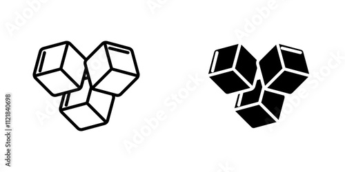 Ice icons for app and websites.