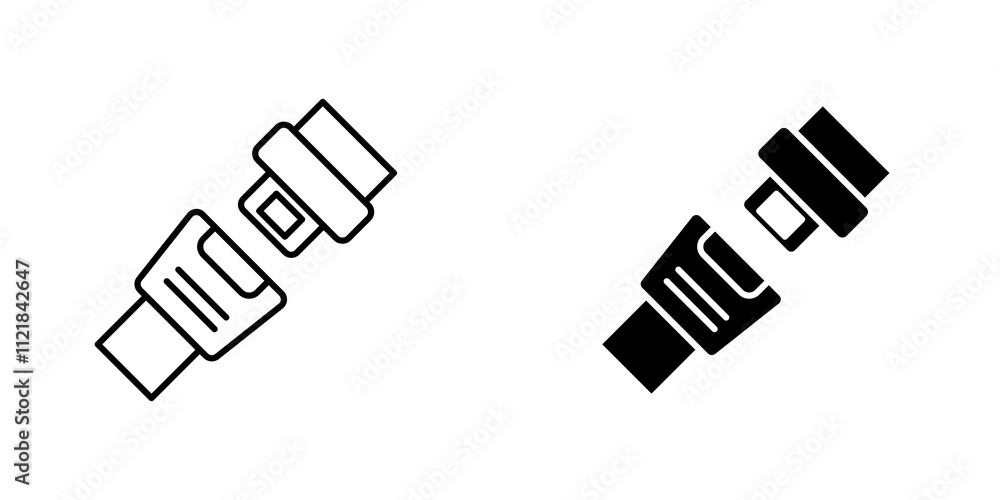 Seatbelt icons for app and websites. Seatbelt icons for app and websites.