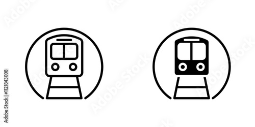 Subway icons for app and websites.