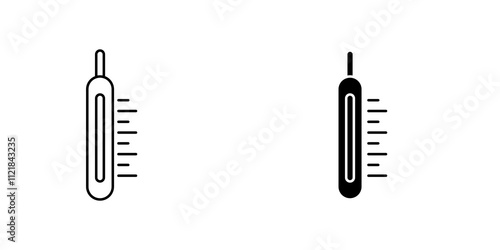 Thermometer icons for app and websites.