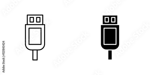 Usb icons for app and websites.