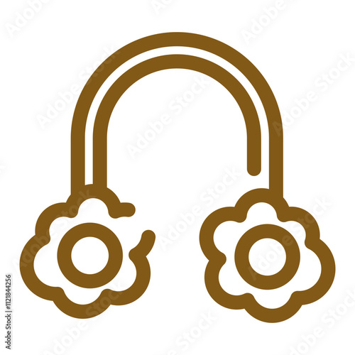 Earmuff Icon Design