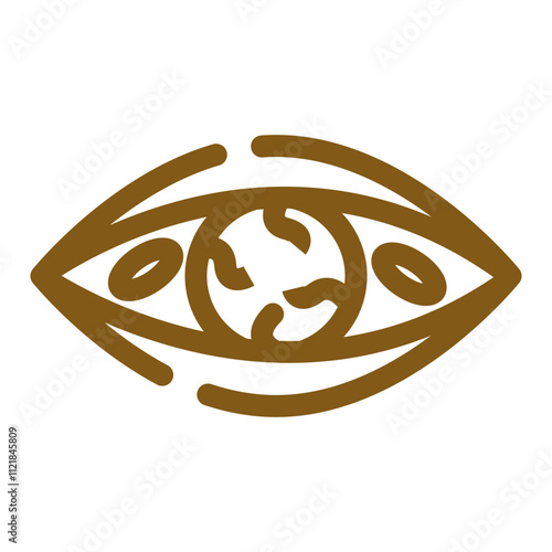 Eye Infection Icon Design