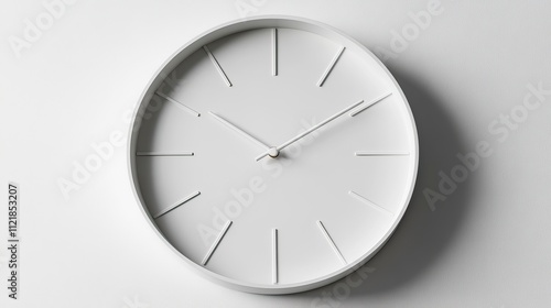 Wallpaper Mural Minimal Clock with No Numbers Symbolizing Timeless New Beginnings, Minimalistic Fresh Year Themes, New Year's day, New Year's Eve 
 Torontodigital.ca