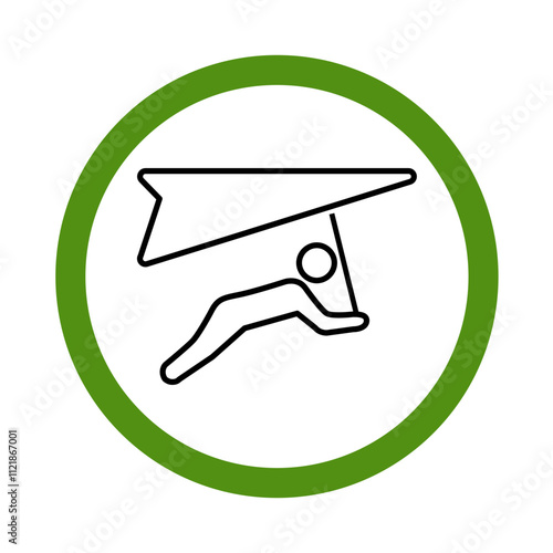 Hang glider sign 