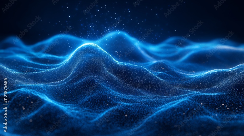 Abstract Digital Waveform Abstract Digital Waveform