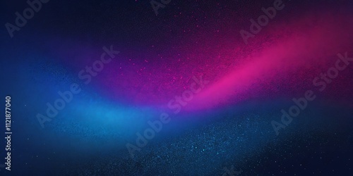 Dark Blue, Pink, and Black Gradient Abstract Background with Grainy Texture