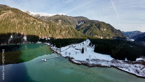 Wallpaper Mural lake in the mountains Torontodigital.ca