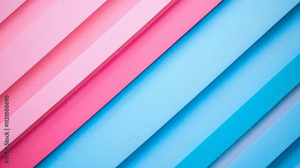 Fototapeta premium Colorful Diagonal Lines