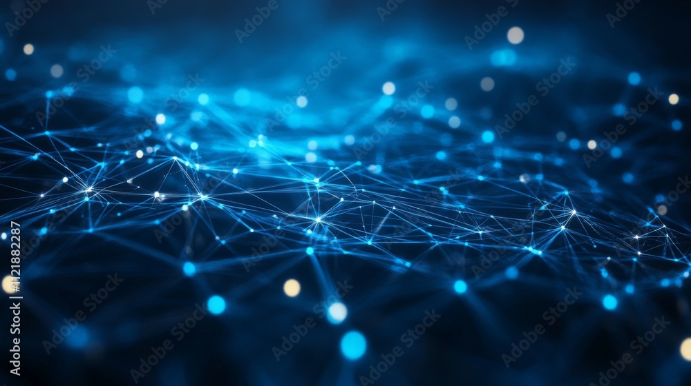 Futuristic Network Connections Futuristic Network Connections