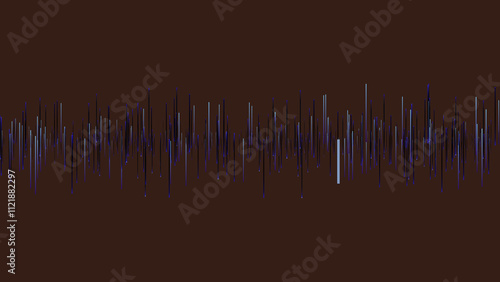 Abstract Bistre Wave Background 