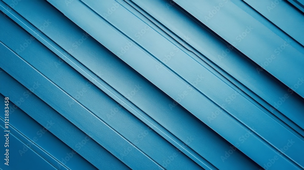 Obraz premium Blue Geometric Abstract Background