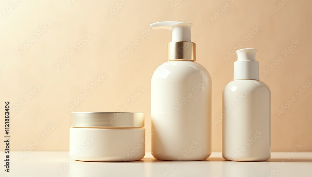 vanilla tones paired light beige grainy backgrounds create soft elegant atmosphere beauty products vanilla tones paired light beige grainy backgrounds create soft elegant atmosphere beauty products