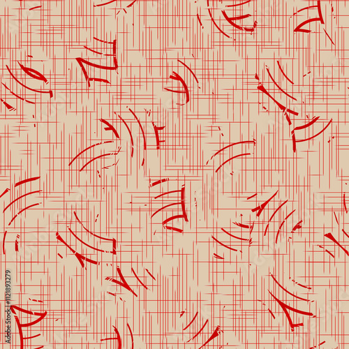 seamless pattern with red and white arrows