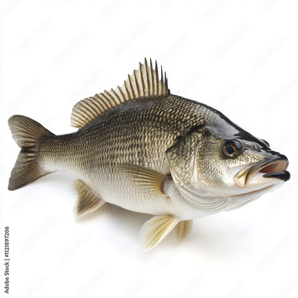 Obraz premium Bass Fish Isolated