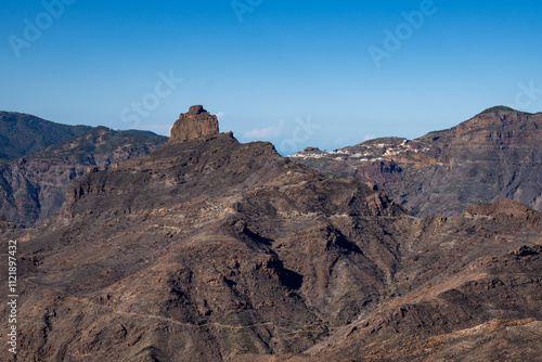 A wonderful view of the unforgettable Grancanaria Nublo rural Park, the largest natural area in Gran Canaria photo