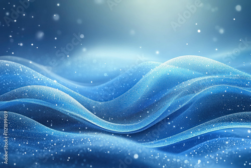 Electric Blue Background