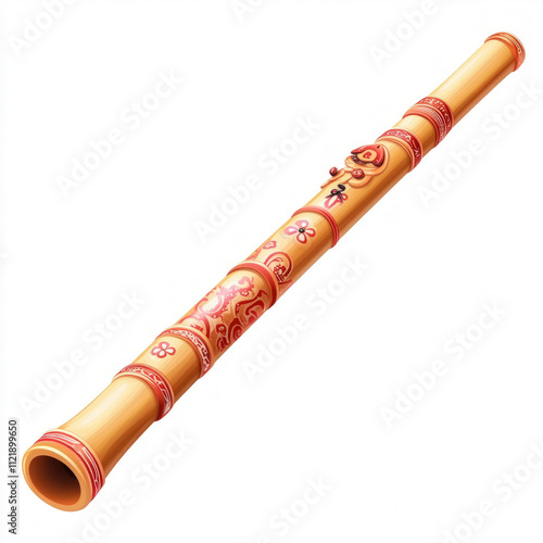 Flute Isolated